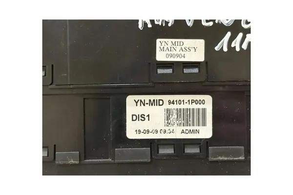 Pantalla de navegación KIA VENGA OEM 941011P000 Usado image 6