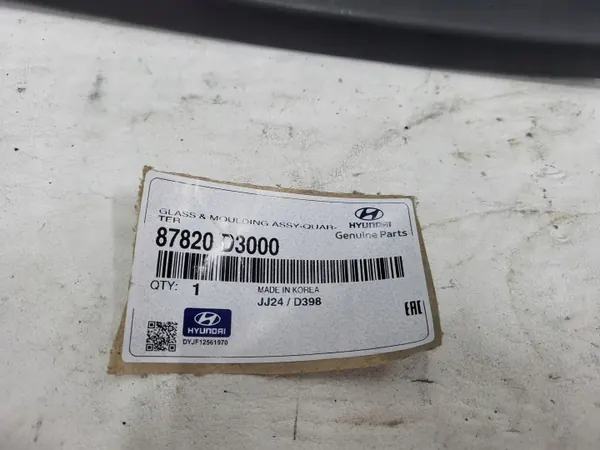 Hyundai Tucson Karossglas Höger Bak OEM 87820D3000 image 4
