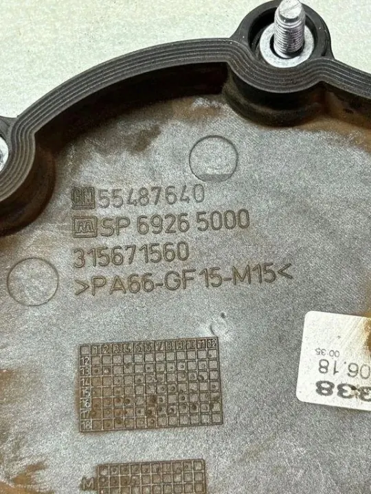 Opel OE 55487640 Gebruikte Distributiedeksel image 3