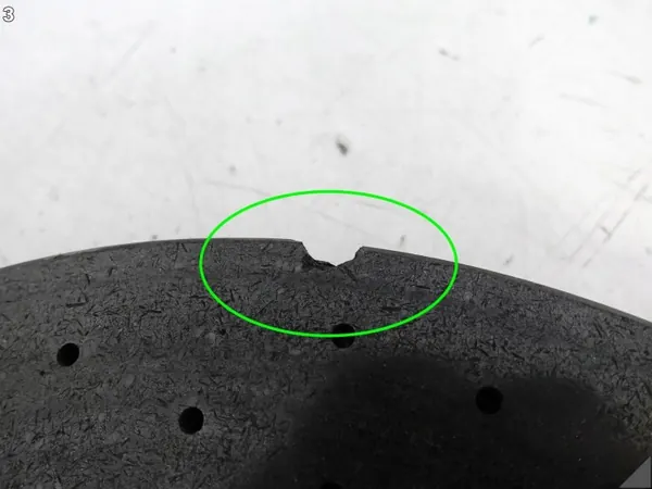 Porsche OEM 67510613 Keraaminen jarrulevy Oikea etu image 4
