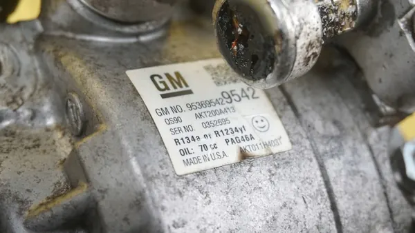 MOKKA ZAFIRA MERIVA ASTRA 1.4 T Compressore AC 95369542 image 5