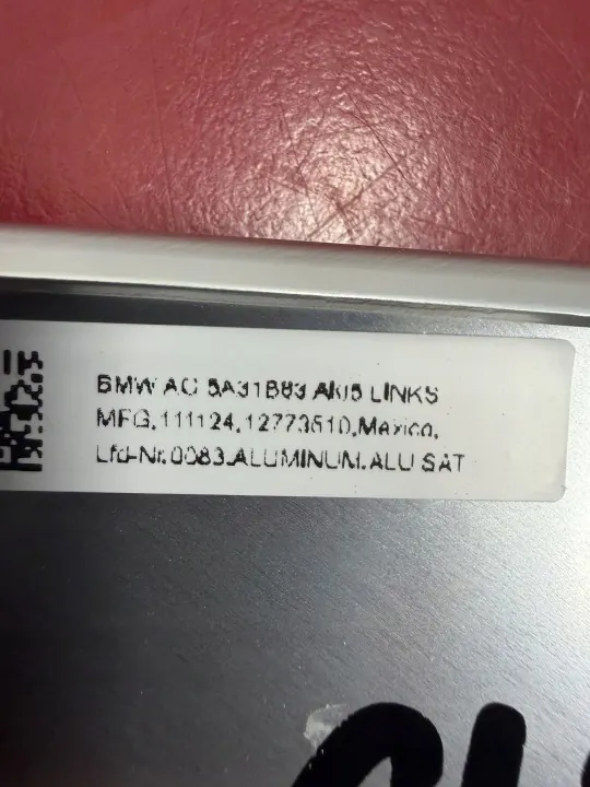 BMW X3 G45 Sivuikkunatiiviste OEM 5A31B83 image 3