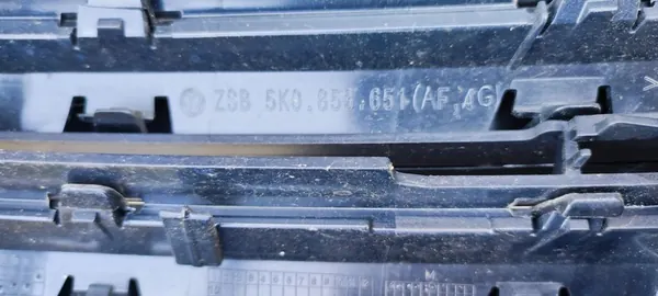 VOLKSWAGEN GOLF VI GRILL FRONT 5K0853651AG image 7