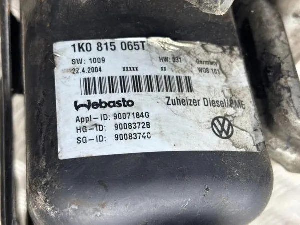 Webasto Lämmityslaite VW Touran I 1K0815065T image 5
