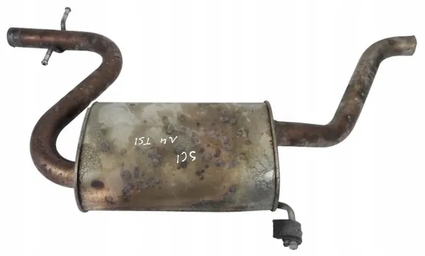 Silenciador central OEM 1Q0253411B para VW Scirocco/Eos 1.4 TSI image 2
