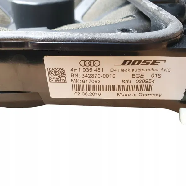 Audi A8 Bose-högtalare OEM 4H1035481 - Begagnad image 5