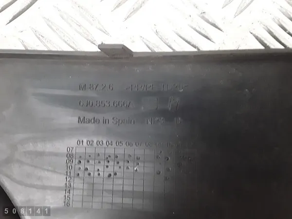 Griglia Fendinebbia Destro Seat Ibiza IV 08-12 OEM 6J0853666A image 7