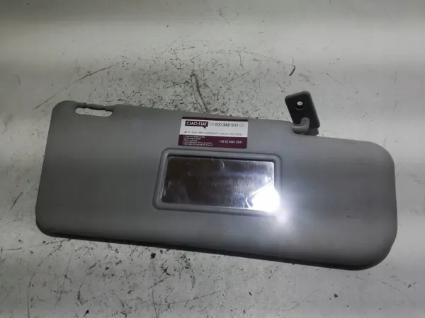 Fiat Panda aurinkosuoja oikea valkoinen OEM 735362753 image 2