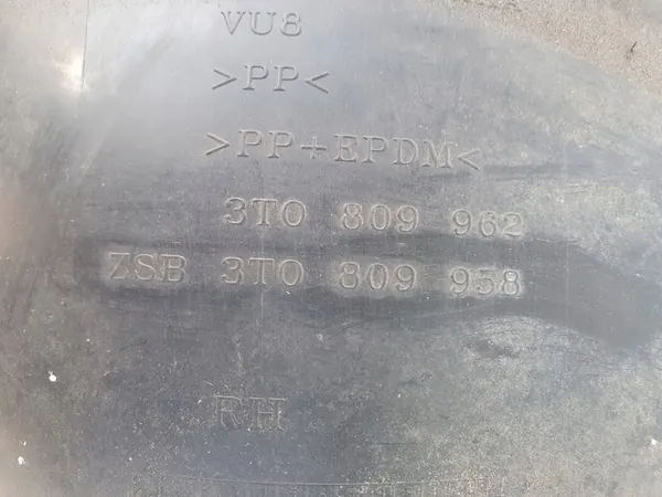 Etulevyn Oikea Kaari SKODA SUPERB II 3T0809962 image 5