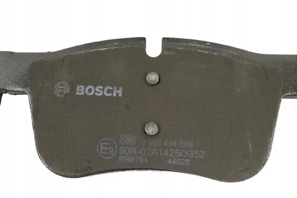Bosch 0 986 494 689 Bromsbeläggsats, skivbromsar image 3