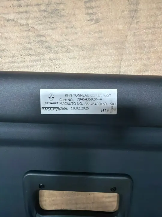 Kofferraumrollo Renault Espace VI OEM 794643592R image 6