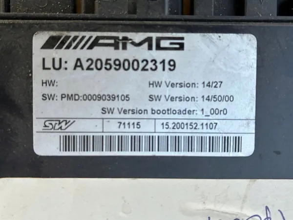 Módulo de direção Mercedes OEM A2059002319 Usado image 3