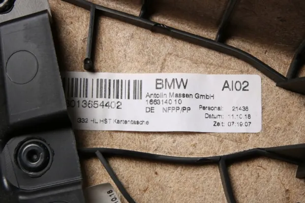 OEM 8091485 BMW OviPaneeli Vasen Taka Dakota Musta image 9