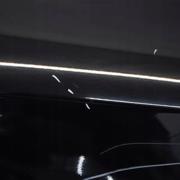 Audi A6 C6 Paraurti Anteriore Destro Nero Brillante - Y9B image 6