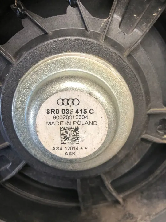 Käytetty etuoven kaiutin OEM 8R0035415C Audi Q5 image 5