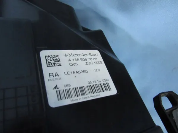 Rechter Koplamp Mercedes GLA W156 Lift Full LED image 7