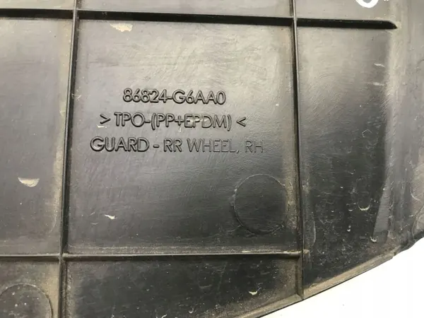 Kia OEM 86824-G6AA0 Escudo Inferior Parachoques Trasero image 6