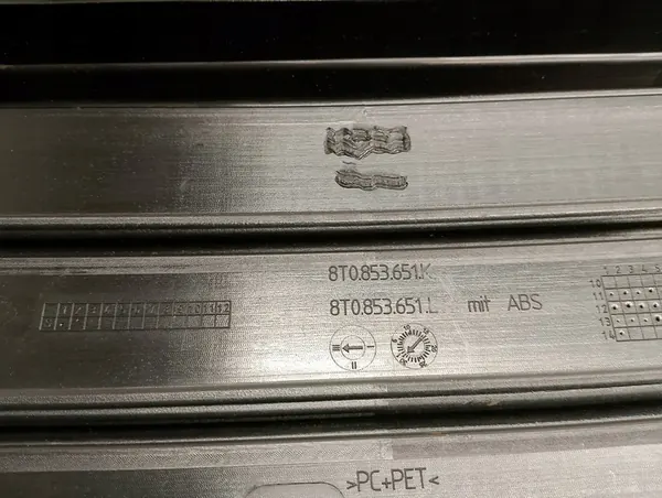 Audi A5 Front Bumper Grill - OEM 8T0853651k image 5