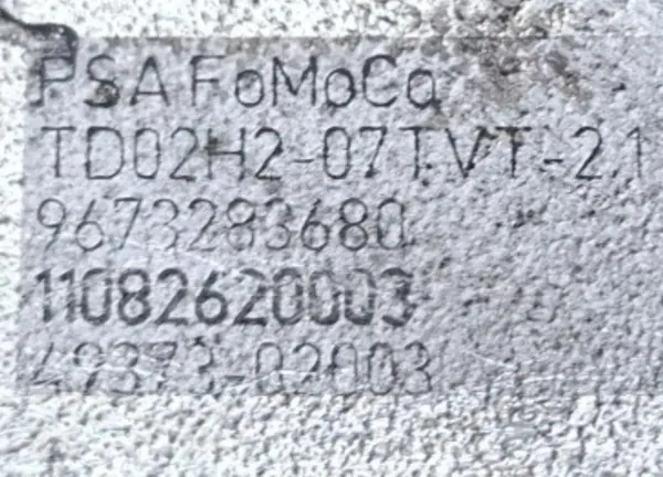 Turbo Ford OE OEM 9673283680 - Gebruikt image 7