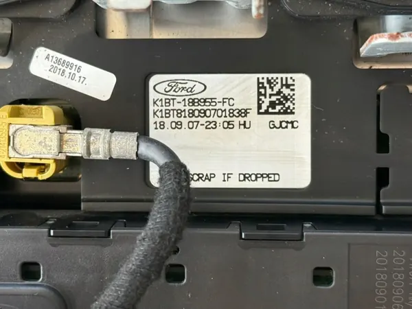 Weergavescherm Ford Fiesta MK8 OEM K1BT-18B955-FC image 7