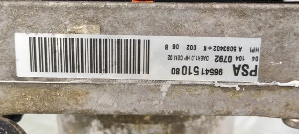 OEM 9654151080 HPI ohjauspumppu Peugeot 307:lle image 5