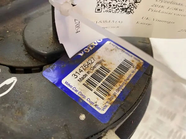 Volvo XC90 2018 Bolsa Suspensión Trasera OEM 31476427 image 3