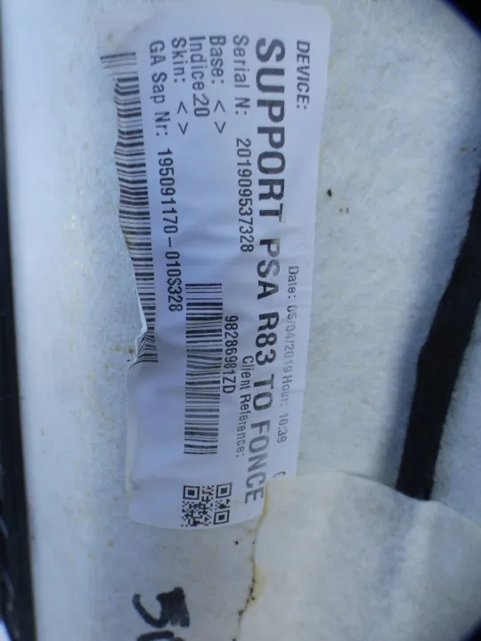 OEM 98286981ZD Musta Katto Peugeot 508 II GT:lle image 7