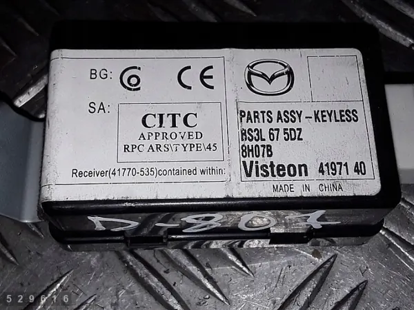 2008 Mazda 3 ECU bs3l675dz Occasion image 4