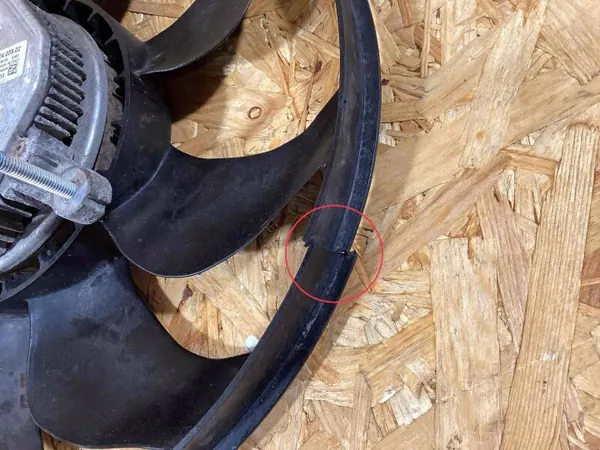 Lüfterflügel Porsche 911 991 OEM 99162403902 image 6