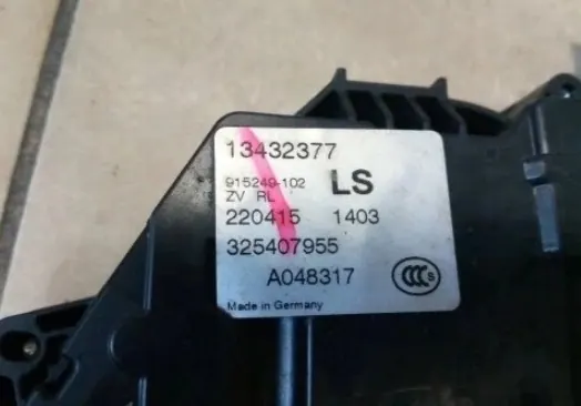 Bakre högra dörrlås Opel Meriva B Original 13432377 image 6