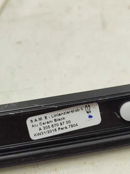 Vasen kattokaide OEM A2056709700 Mercedes C-luokka W205 image 3