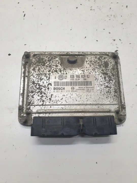 Skoda motor ECU 038906019KJ voor Octavia I 1.9 TDI image 2
