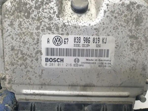 Skoda motor ECU 038906019KJ voor Octavia I 1.9 TDI image 5
