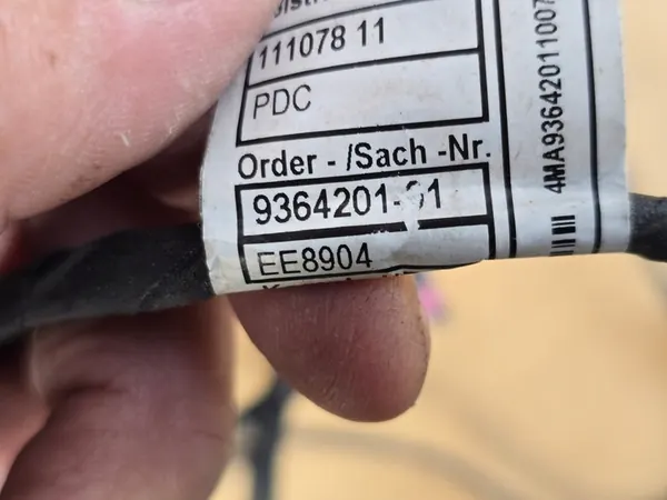 Parksensor Kabelbaum BMW G30 G31 OE 9364201 image 2