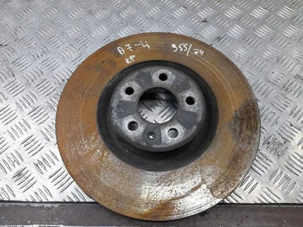 Disque de frein avant côté gauche OEM 4G0615301A image 3