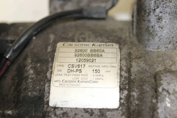 Compressore Nissan OE 92600BB60A Qashqai image 2