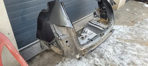 Honda Accord VIII bakre stötfångare OEM - Begagnad del image 4