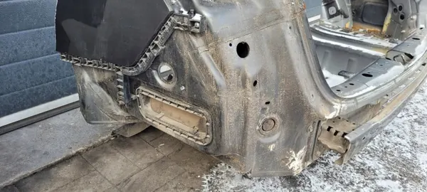 Honda Accord VIII bakre stötfångare OEM - Begagnad del image 5