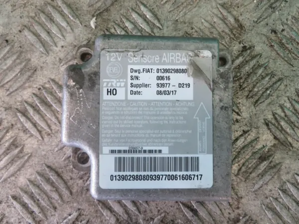 Módulo Sensor Airbag OEM 01390298080 - Usado image 2