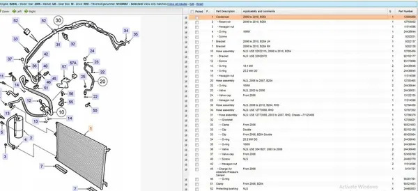 Ilmastointikondensaattori Saab 9-3 2006 12805059 image 5