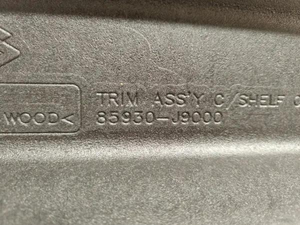 OEM 85930-J9000 Achter kofferbakplank voor Hyundai Kona 2017-2022 image 6