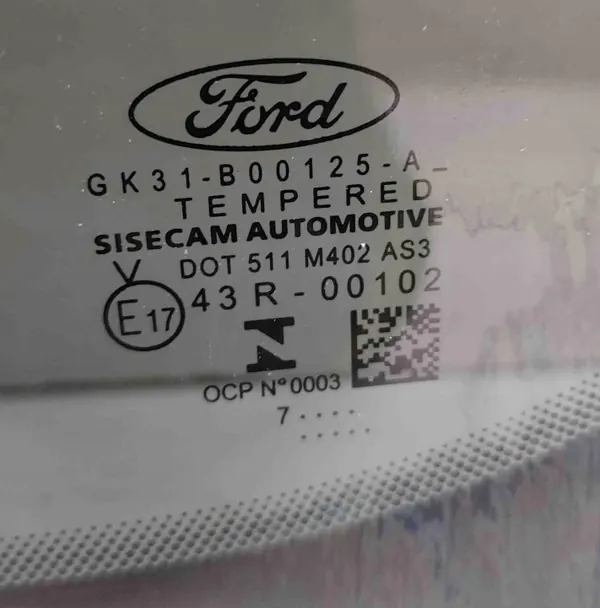 Gebrauchte Ford OE Heckscheibe Rechts OEM 43R00102 image 6