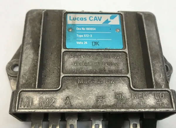 DAF Värmefläkt Resistor 18616604 image 2