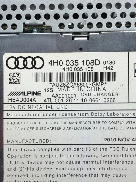 Pieza auto Audi OE 4H0035108D usada image 4