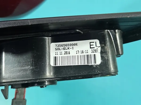 Vasen Ovipeili 5Pin Fiat Tipo II 15- Burgundi 716 image 9