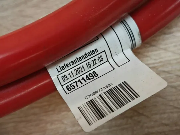 BMW G30 Accukabel OEM 6807322 - 38km Gebruikt image 6