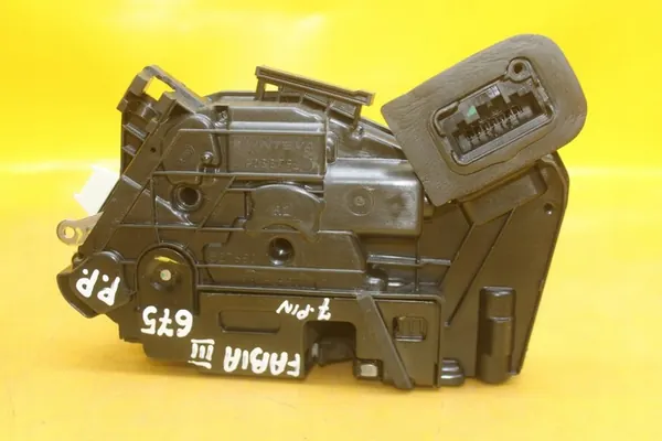 Fram Höger Dörrlås 7 Pin Skoda Fabia III image 10