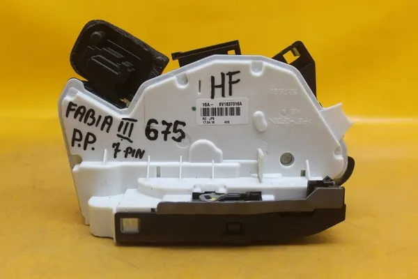 Fram Höger Dörrlås 7 Pin Skoda Fabia III image 8