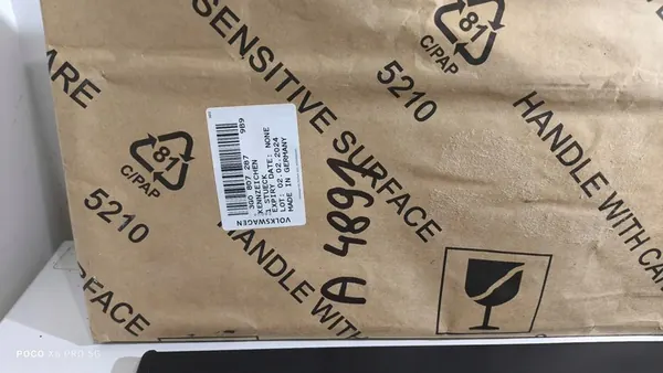 Supporto targa anteriore VW PASSAT B8 3G0807287 image 2