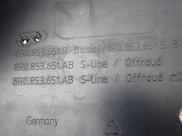 Audi Q5 Front Grille OE 8R0853651R image 8